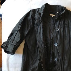 VINCE baggy black cargo jacket, size XS